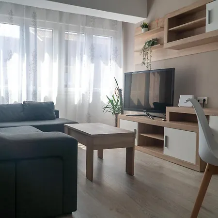 Piso Centro Parque Ferrera דירה *